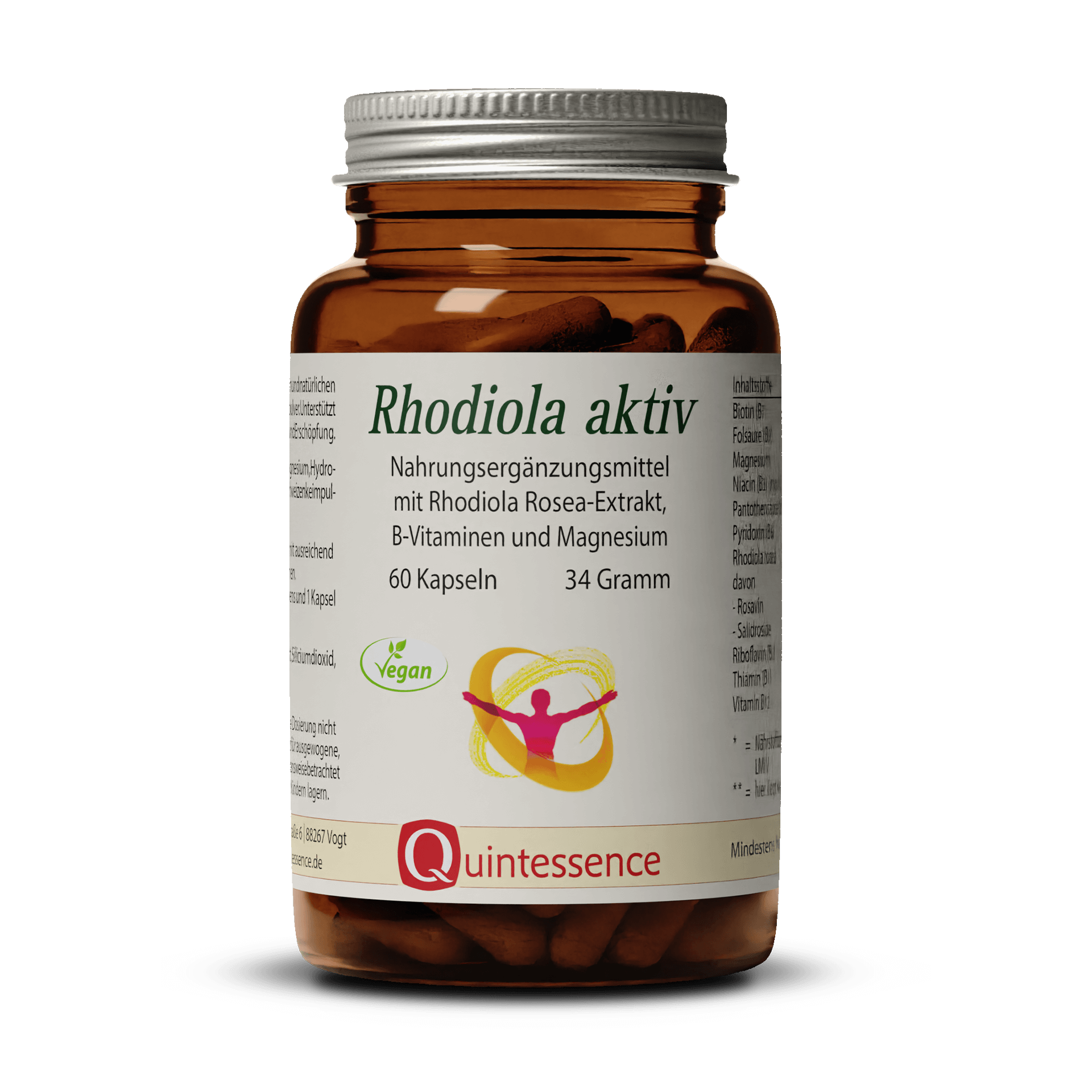 Rhodiola aktiv, 60 Kapseln