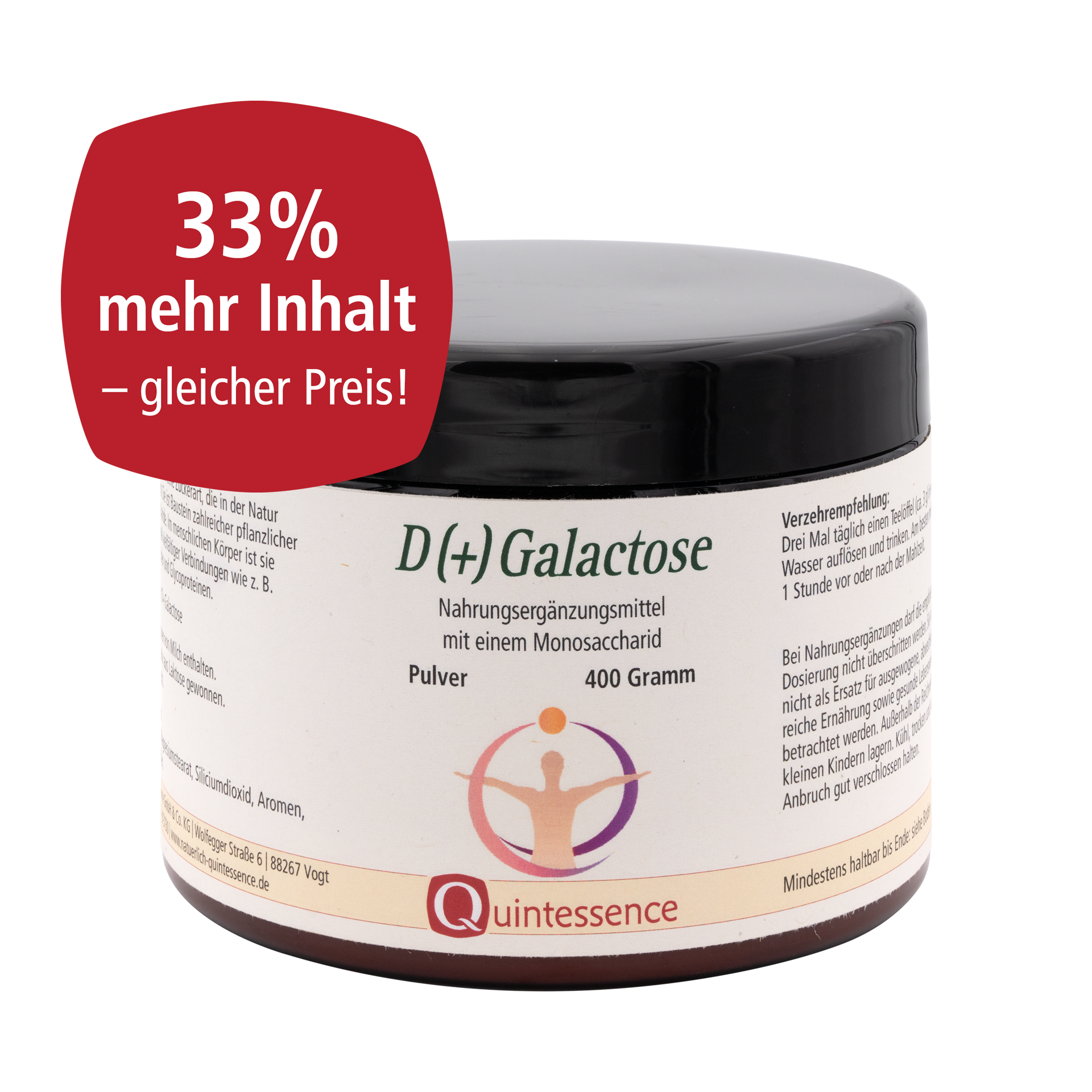 D (+) Galactose, 400 g