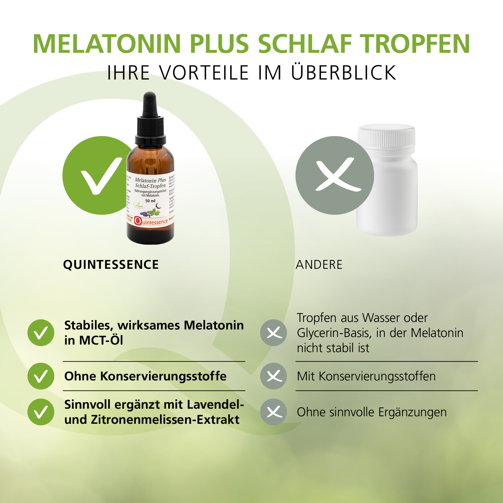 Melatonin Plus Schlaf-Tropfen, 50 ml