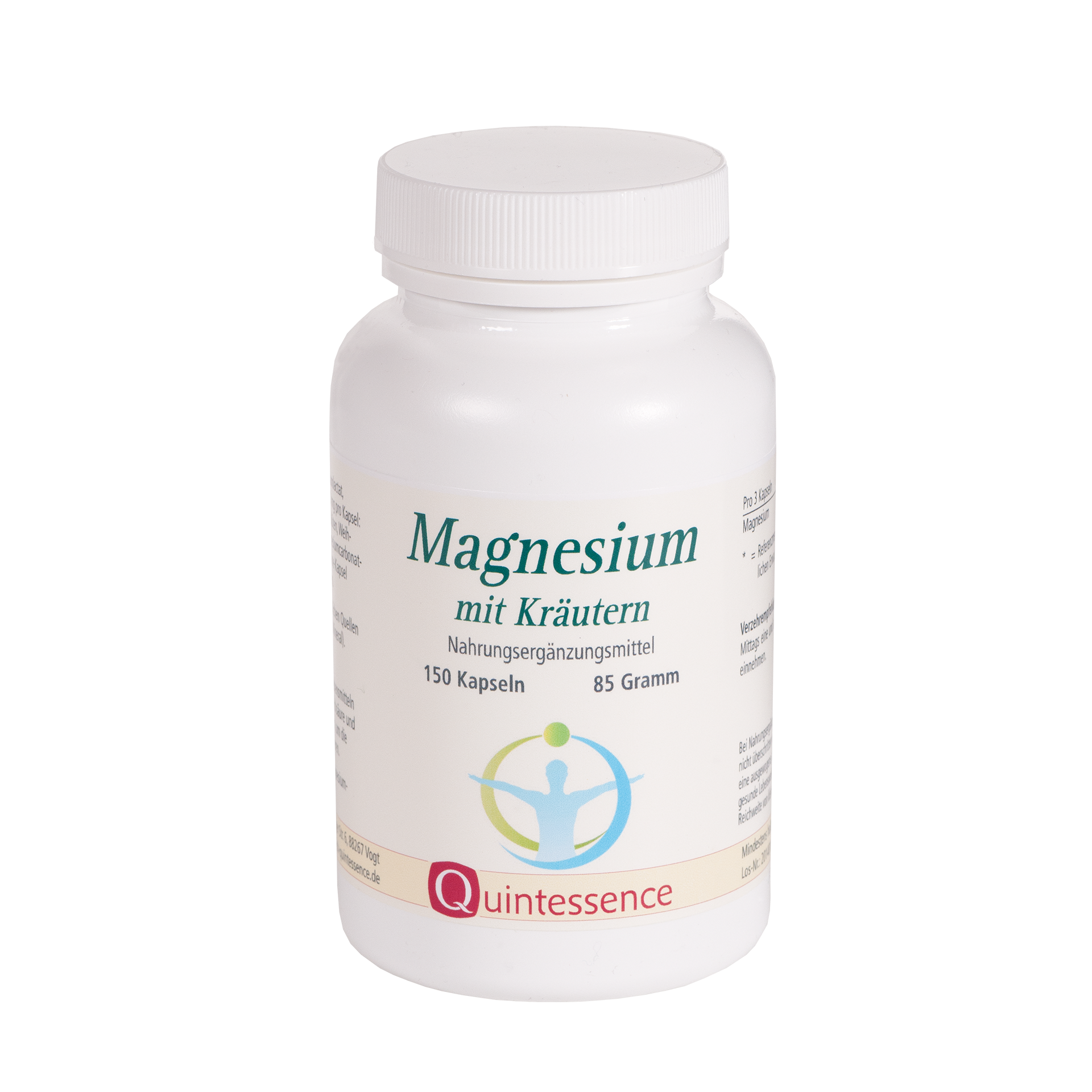 Magnesium mit Kräutern, 150 Kapseln