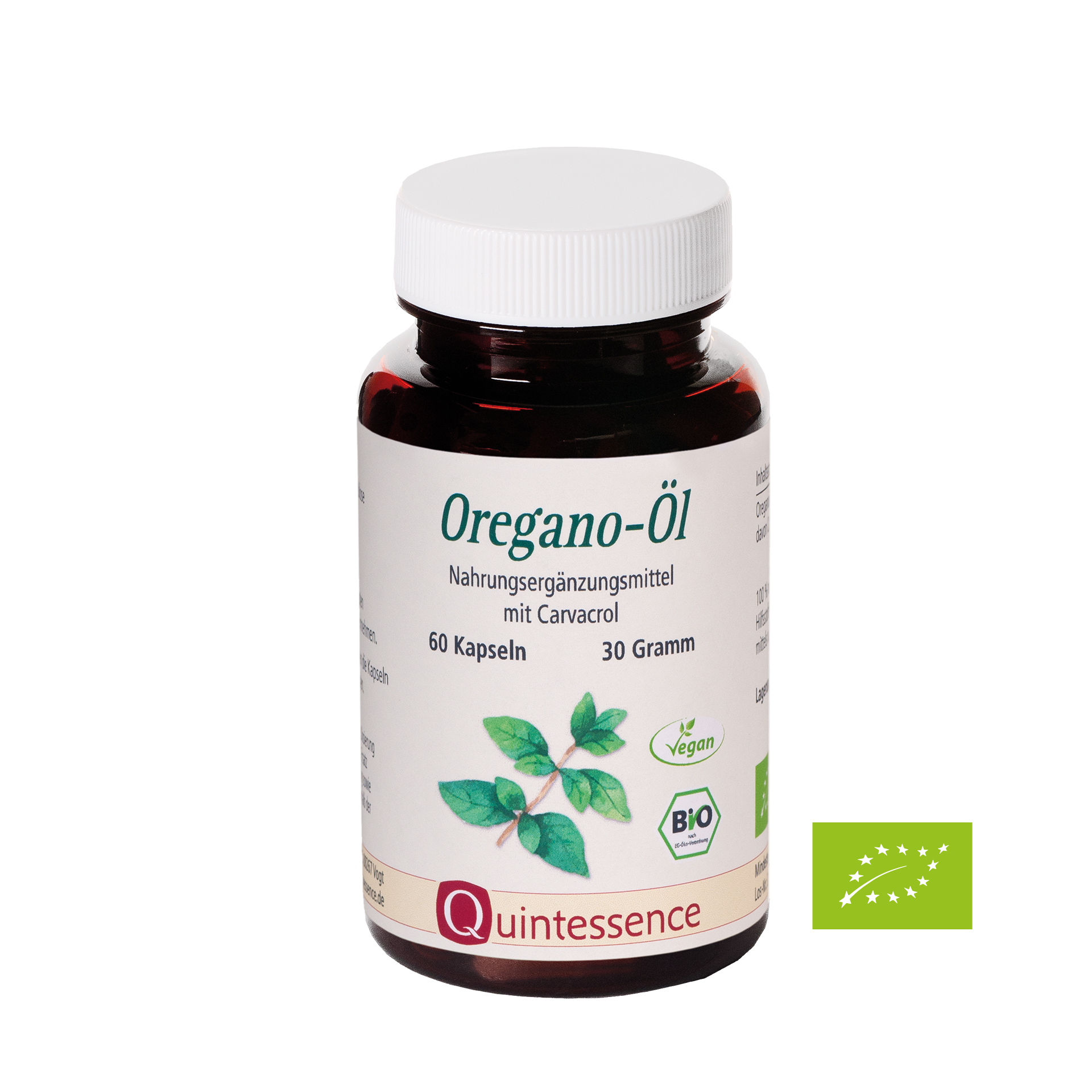 Oregano-Öl BIO, 60 Kapseln