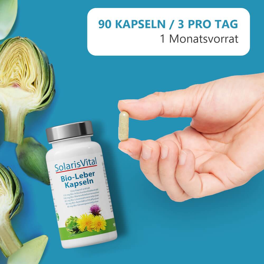 Bio-Leber Kapseln, 90 Stück