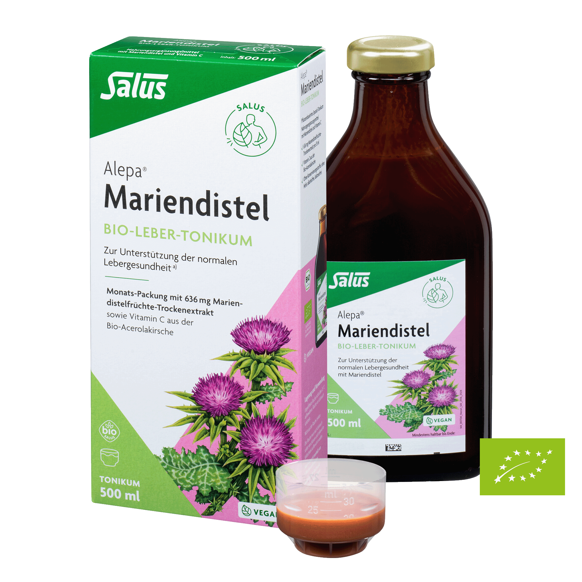Alepa Mariendistel Bio-Leber-Tonikum, 500