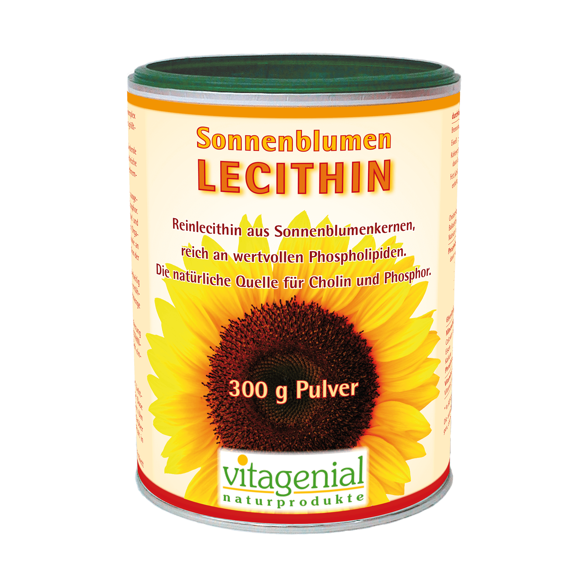 Sonnenblumen-Lecithin, 300 g Sonnenblumen-Lecithin, 300 g