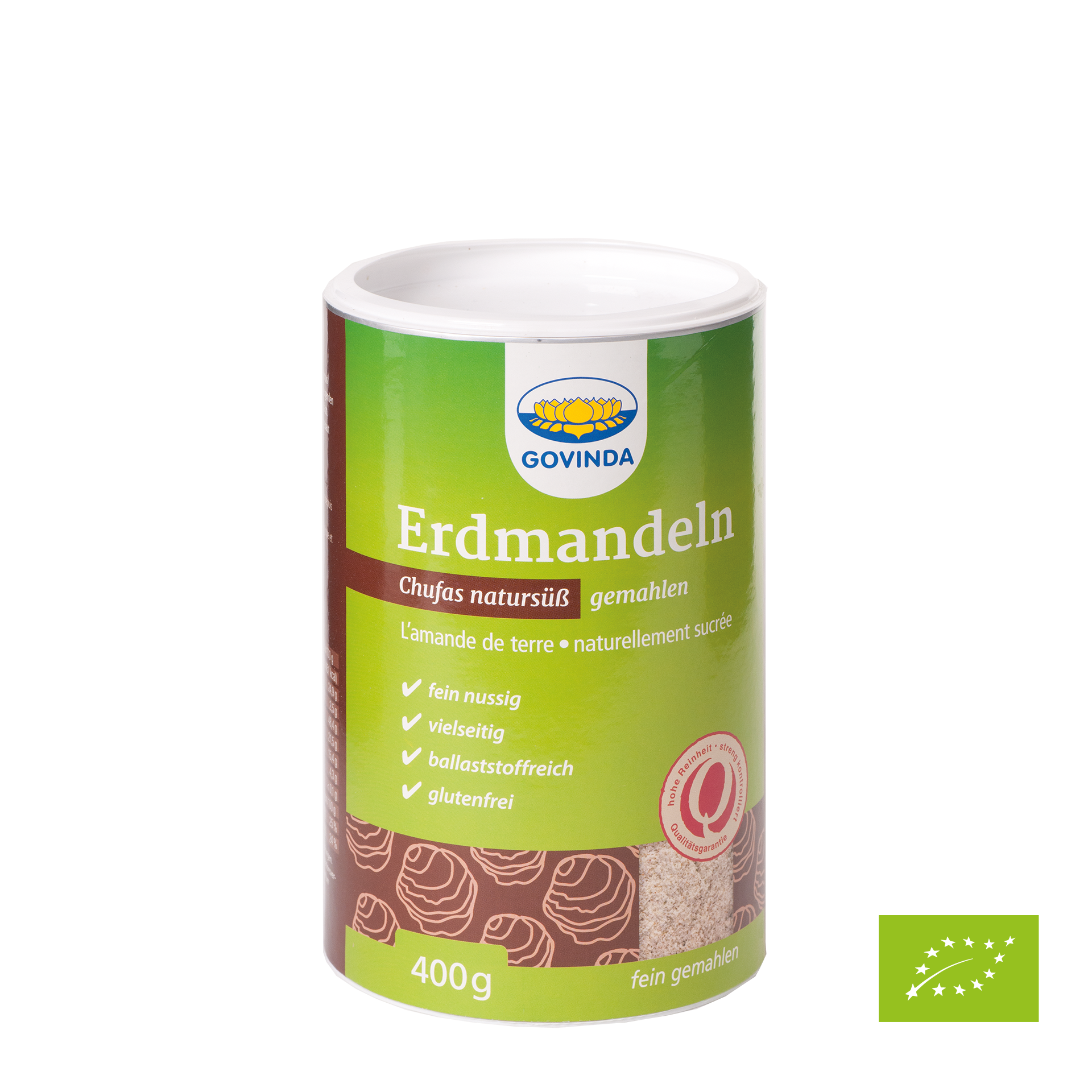 Erdmandeln gemahlen, BIO, 400 g Erdmandeln gemahlen, BIO, 400 g