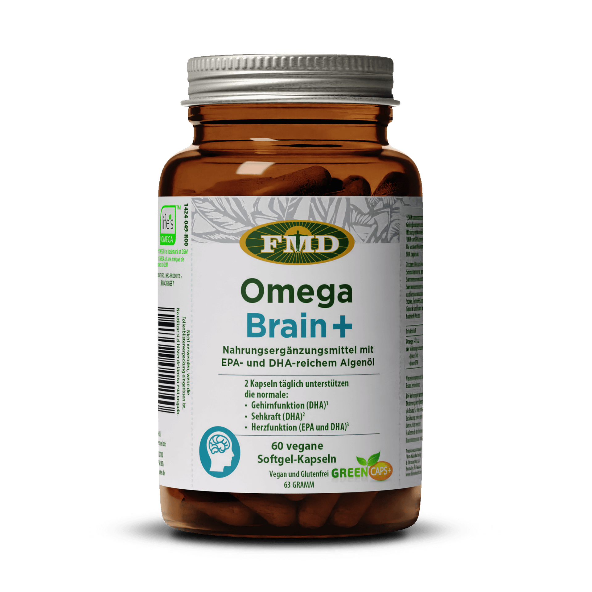 Omega Brain+, 60 Kapseln Omega Brain+, 60 Kapseln