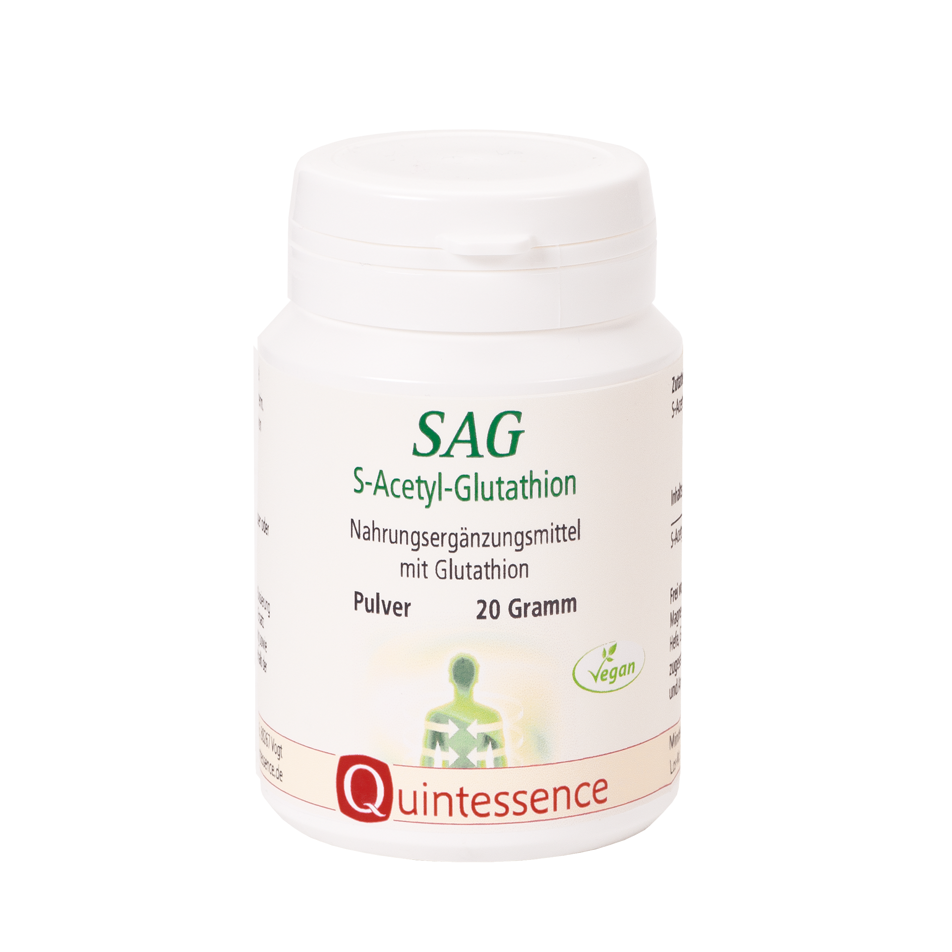 SAG S-Acetyl-Glutathion, 20 g Pulver