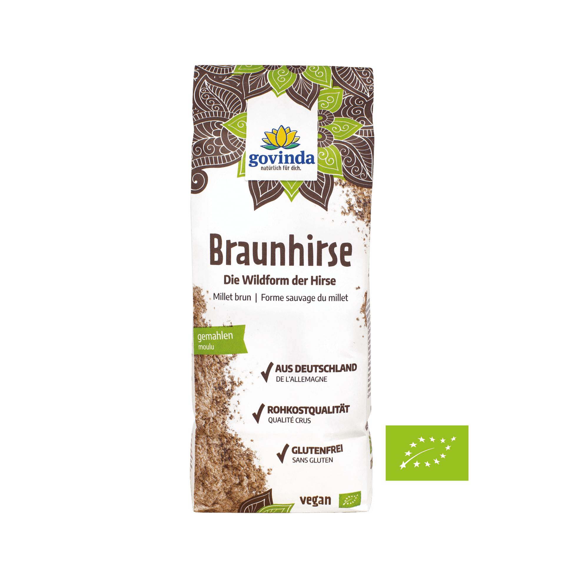 Braunhirse gemahlen, 1 kg Braunhirse gemahlen, 1 kg