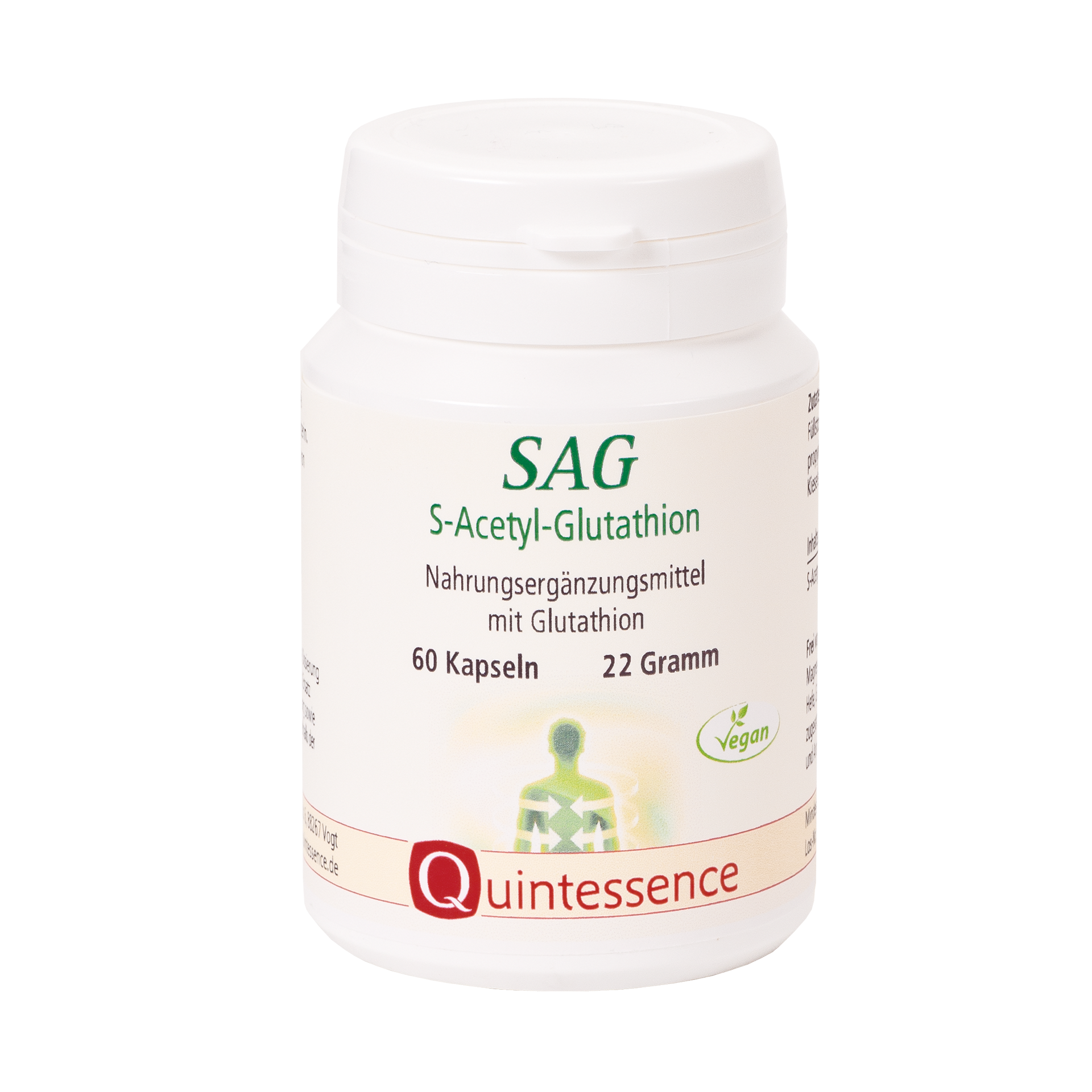 SAG S-Acetyl-Glutathion, 60 Kapseln