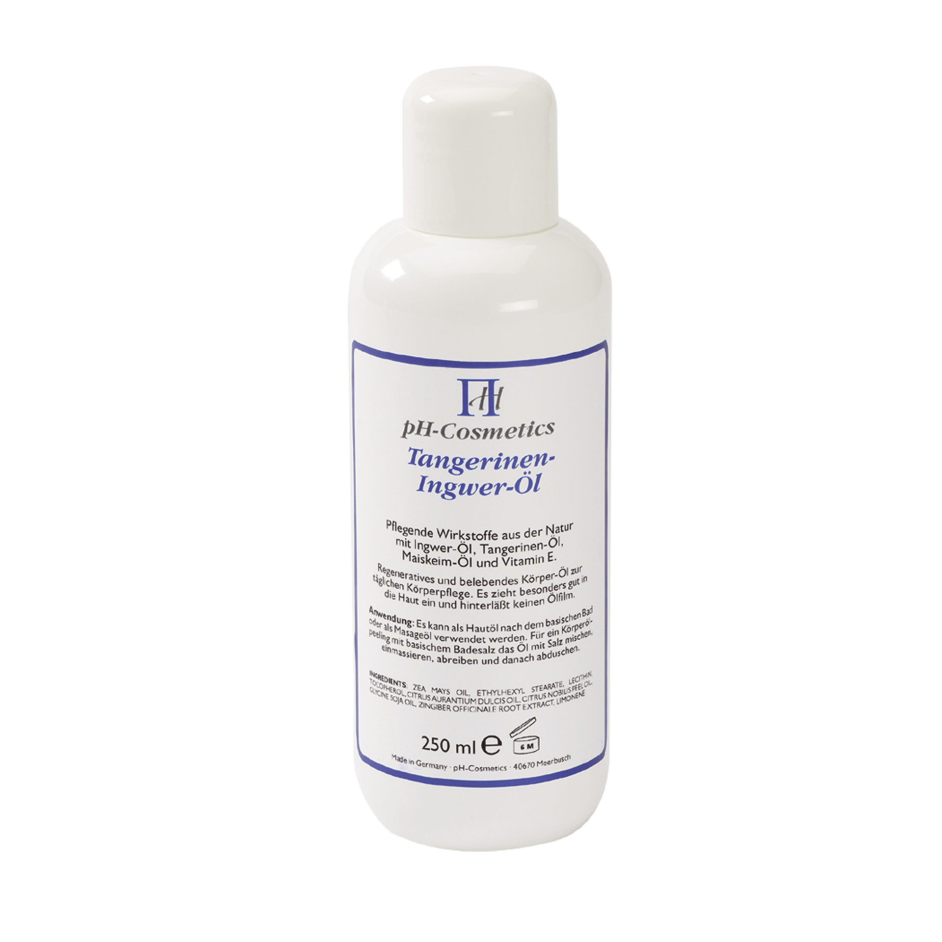 pH-Cosmetics Tangerinen-Ingwer-Öl, 250 ml