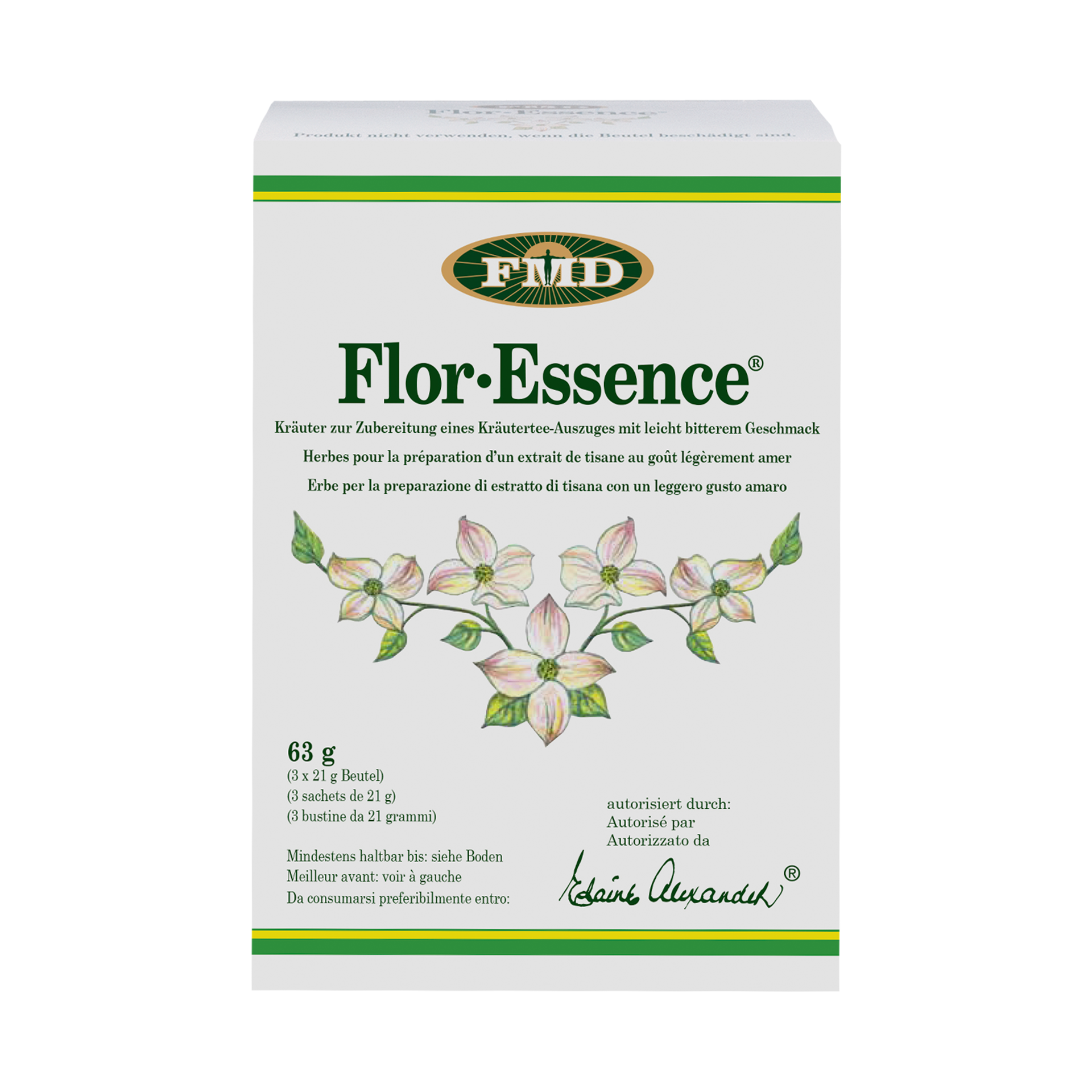 Flor Essence Kräutermischung, 3 x 21 g Flor Essence Kräutermischung, 3 x 21 g