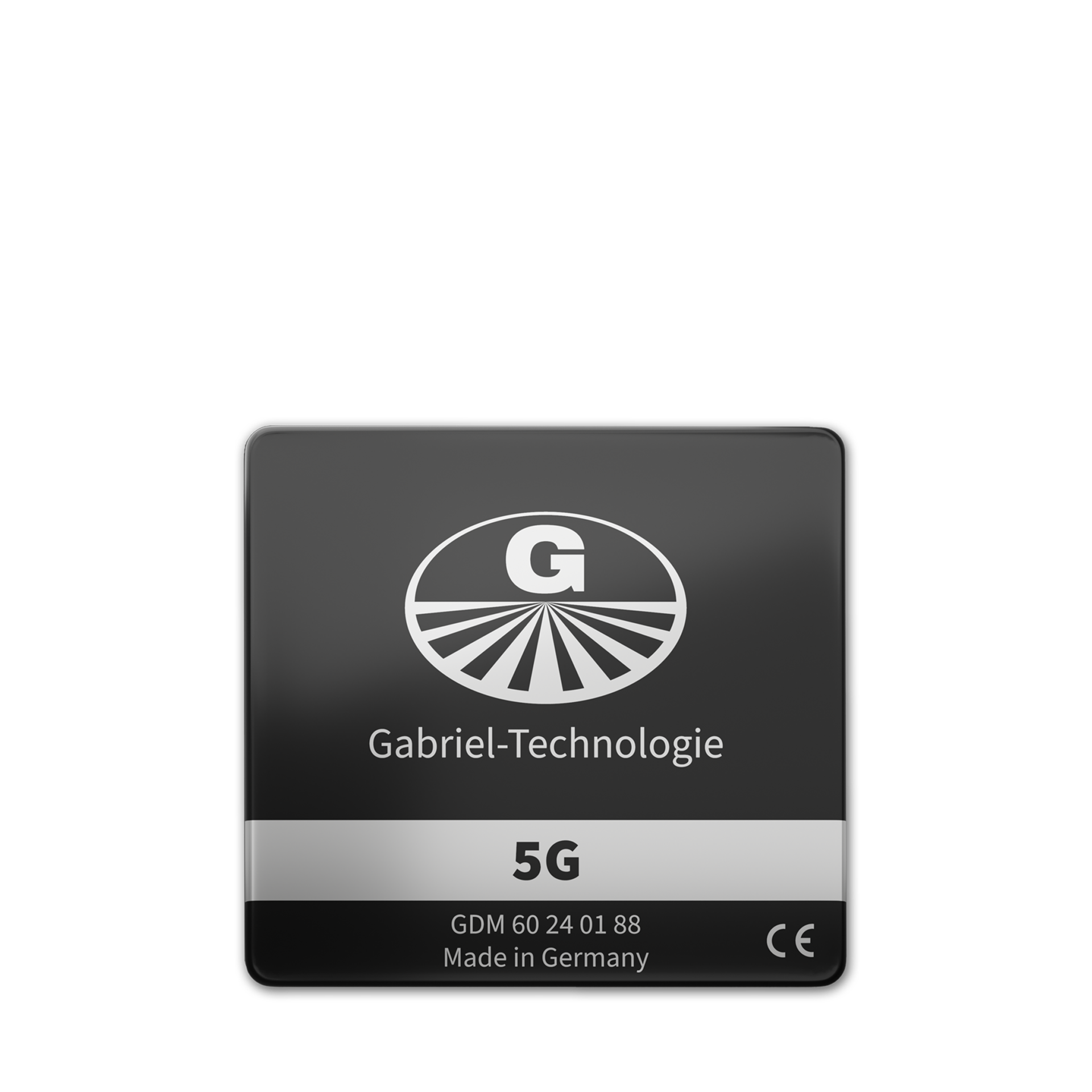 Gabriel-Chip für Smartphones mit 5G Technologie, schwarz