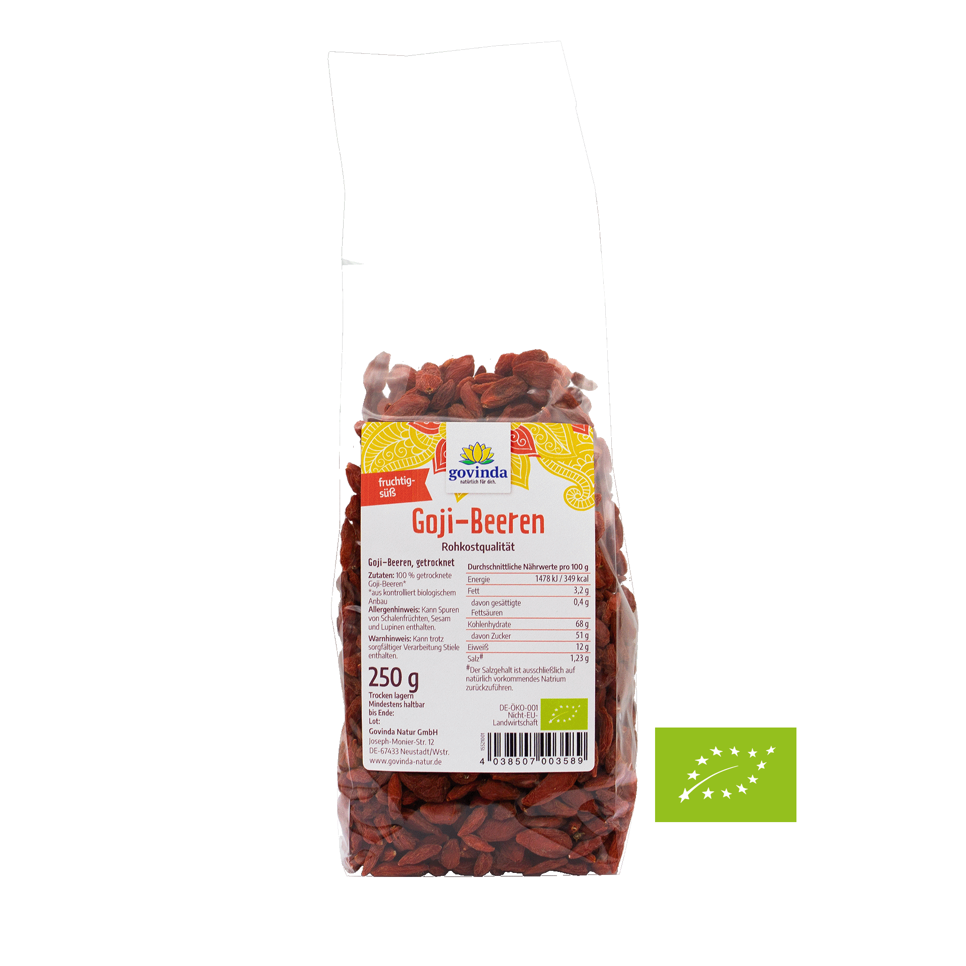 Bio-Goji-Beeren, 250 g