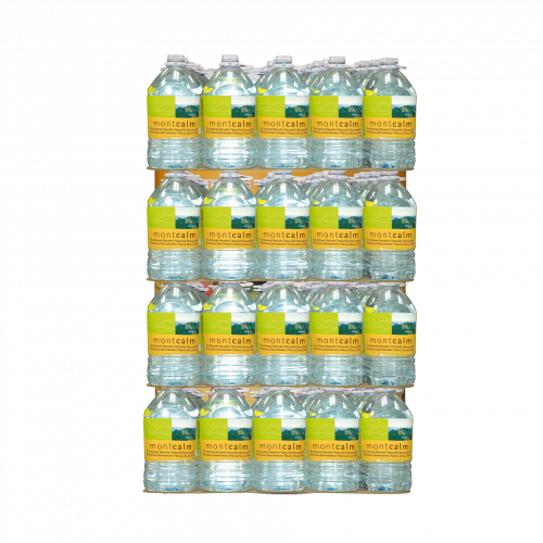 Montcalm-Mineralwasser, 1 Palette mit 160 x 5 Liter - Sie sparen 168,00 Euro