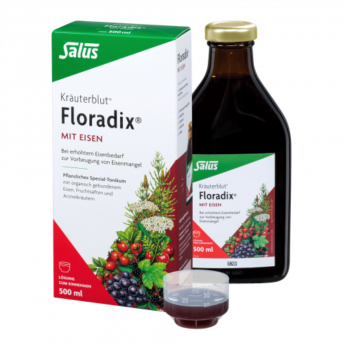 Kräuterblut Floradix mit Eisen, 500 ml