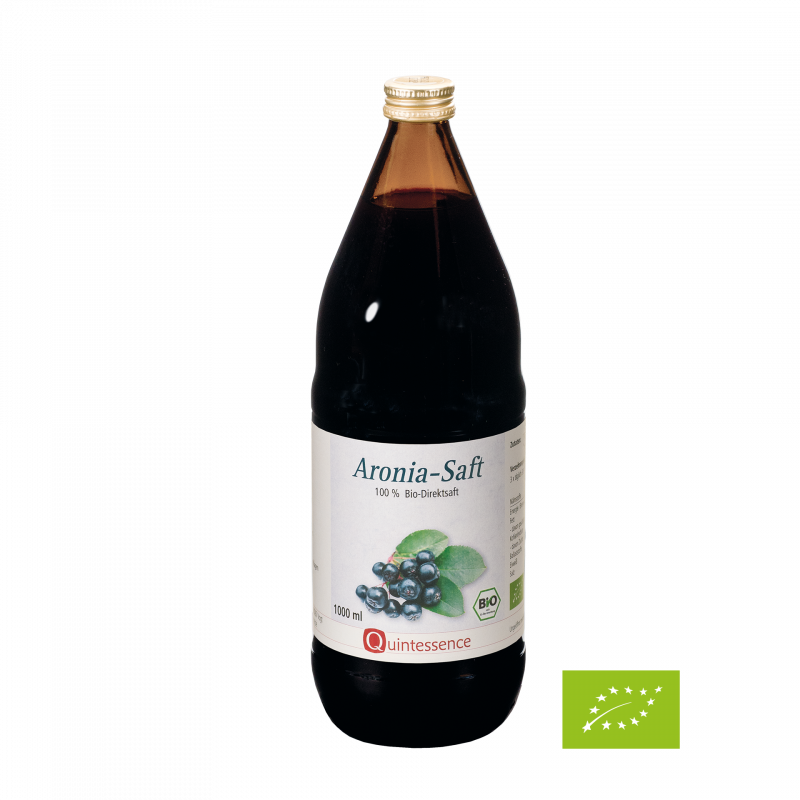 Aroniasaft, BIO, 100% Direktsaft, 1000 ml