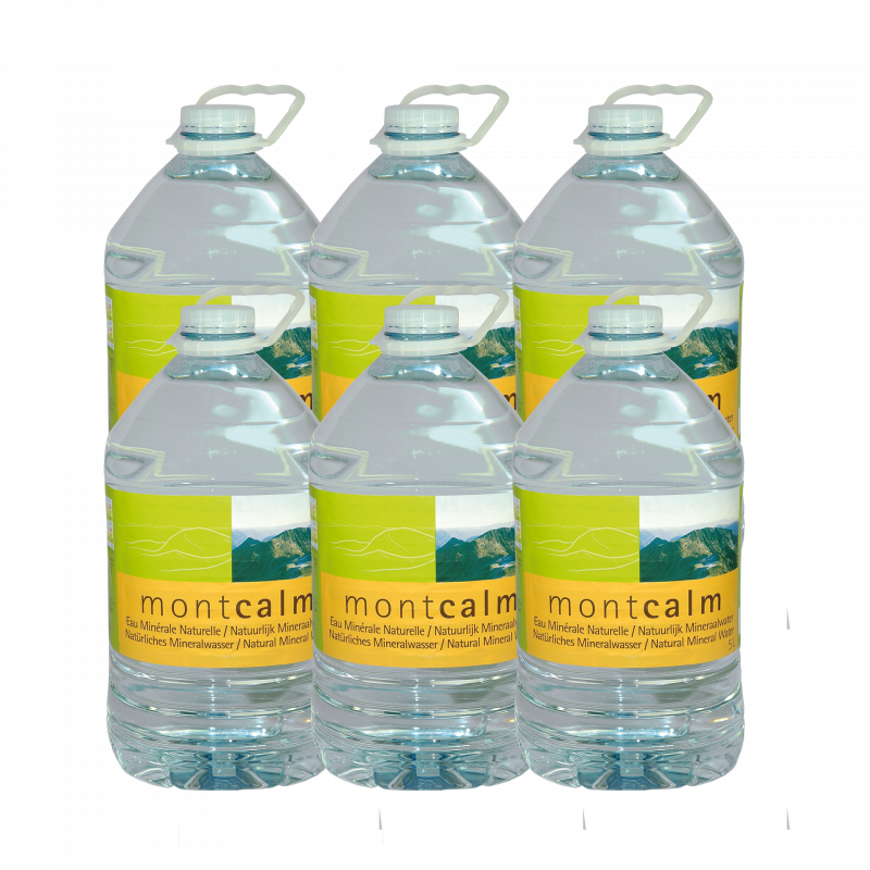 Montcalm-Mineralwasser, 6x5 Liter - Sie sparen 1,60 Euro