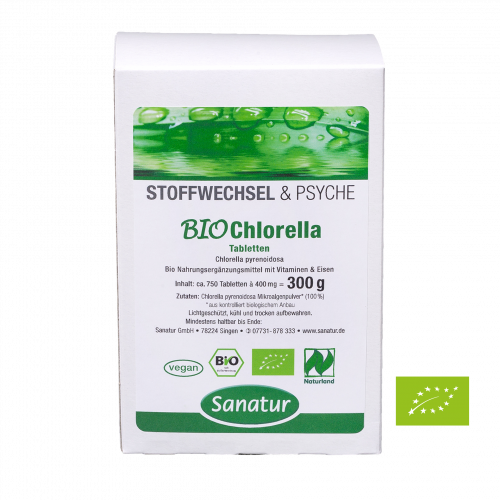 BIO Chlorella, 750 Tabletten - Nachfüllpackung -