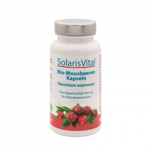 Bio-Moosbeeren Kapseln, 90 Stück