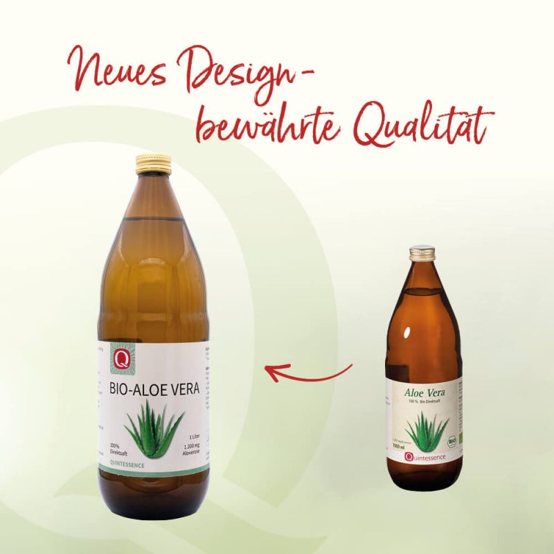 Aloe Vera Saft, 100 % Direktsaft, 1000 ml