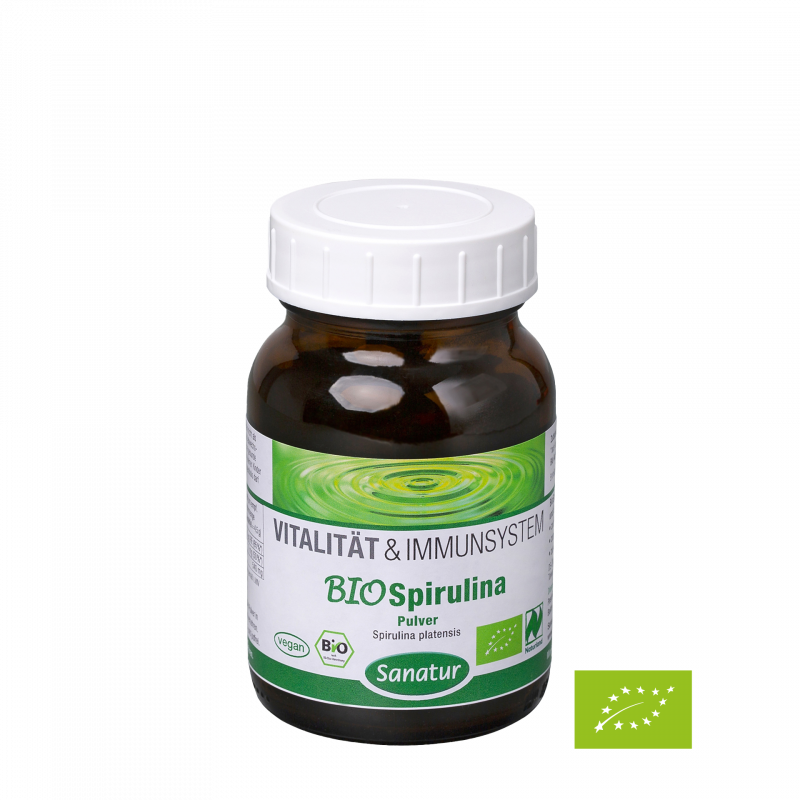 BIO Spirulina, 125 g Pulver