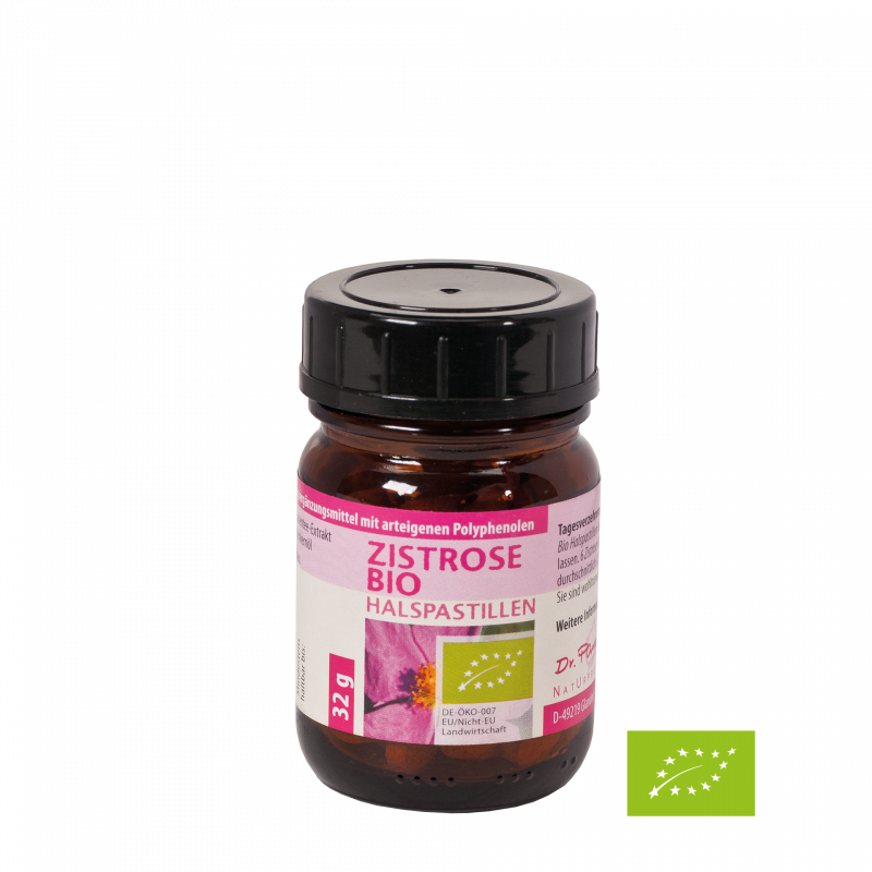 Zistrose Bio Halspastillen, 32 g (ca. 66 Stück)