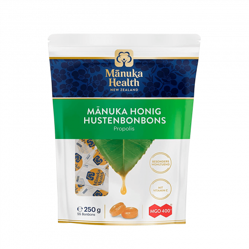 Manuka Honig Lutschbonbons, Propolis, 250g Vorteilspack