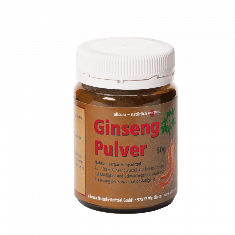 Ginseng Pulver, 50 g