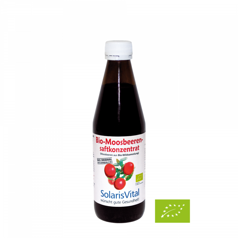 Bio-Moosbeerensaft-Konzentrat, 330 ml