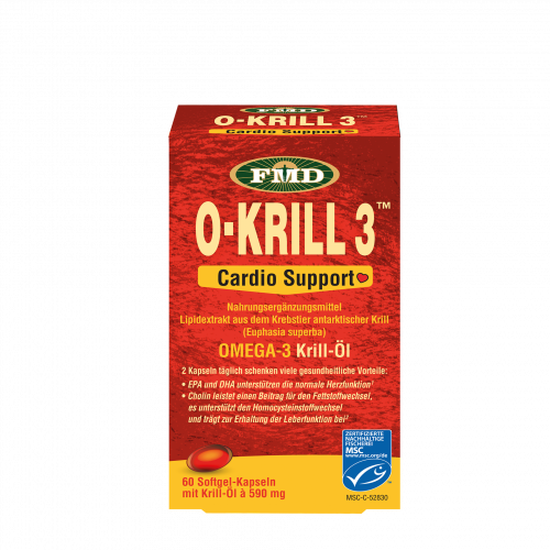 Krillöl O-Krill 3 Cardio Support