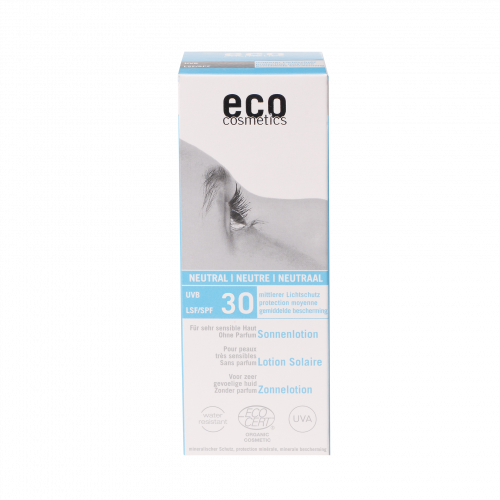 eco-cosmetics Sonnenlotion LSF 30, 100 ml - ohne Parfum