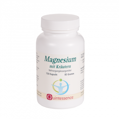 Magnesium mit Kräutern, 150 Kapseln