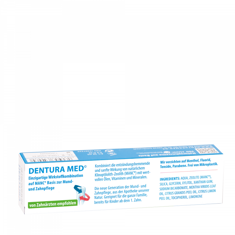 Dentura Med Sensitiv Zahncreme, 75 ml