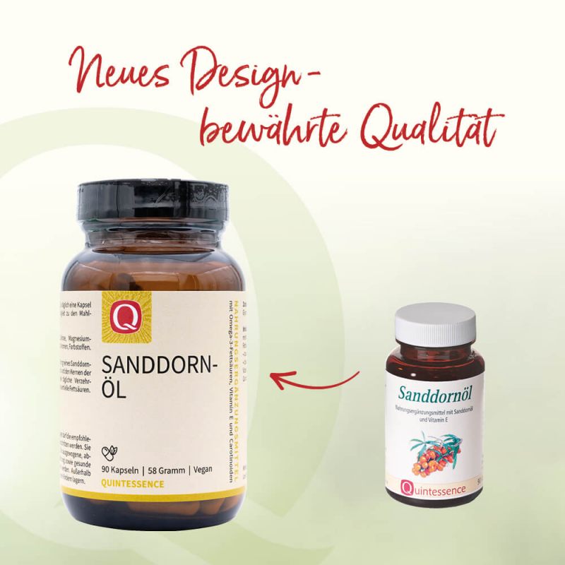 Sanddornöl-Kapseln, 90 Stück